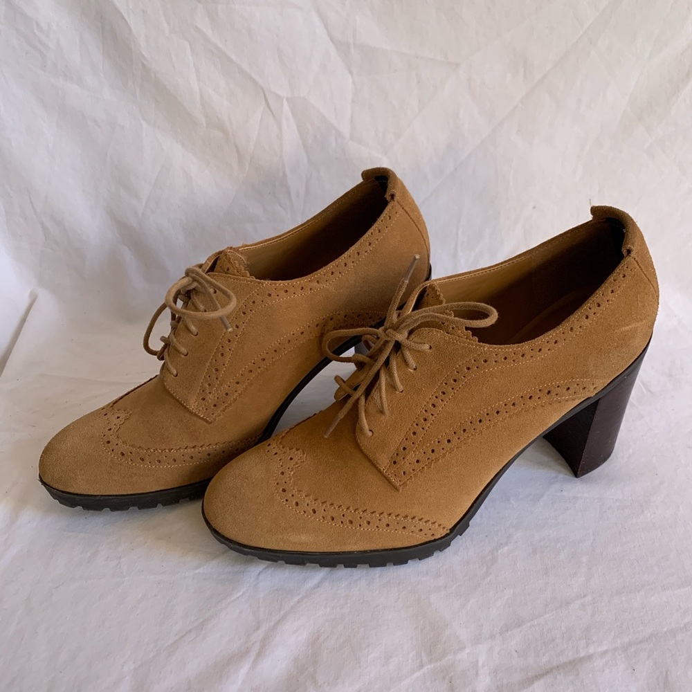 Tommy Hilfiger Oxford WingTips Booties Shoe Sz 9.5